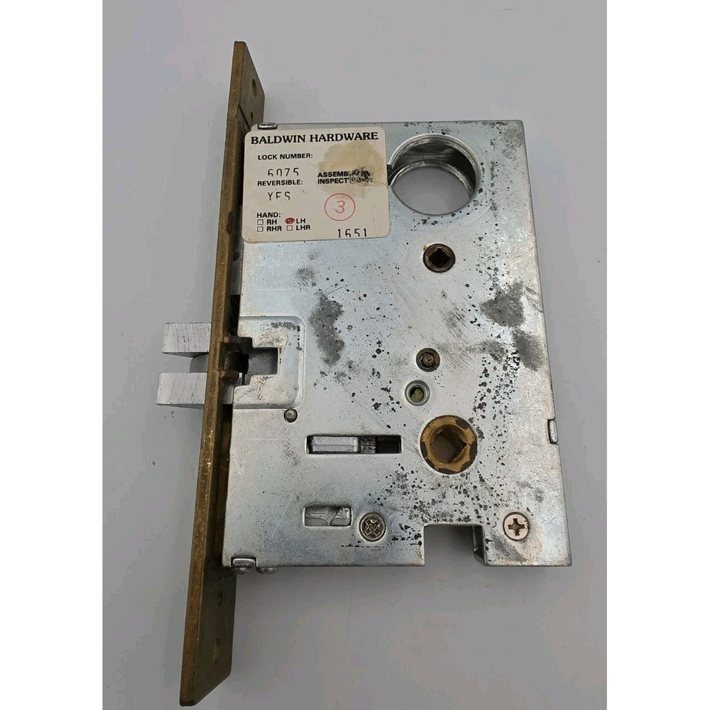 Baldwin Mortise Lock 6075.260.L New NOS *See Pictures*